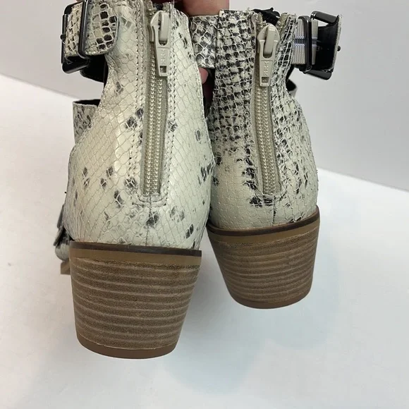 - CREVO JESSAMINE SNAKESKIN CAGE BOOTIES - Picture 5 of 6